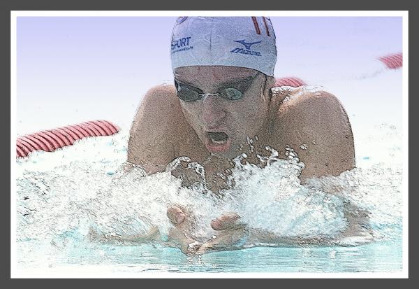 Championnats de France de natation de nationale 2 "été" à Laval: Joé se qualifiera t-il pour les "France" sur le 200 m brasse ?
