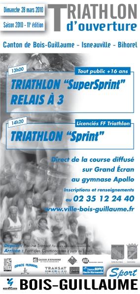 Triathlon de Bois-Guillaume.
