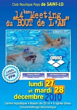 Résultats 2010 du meeting de natation de St-Lô... Record (re)battu!!!