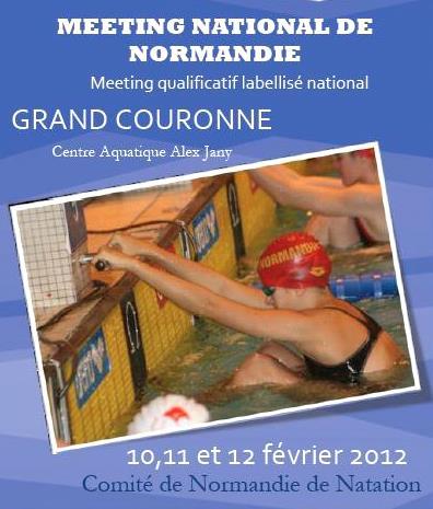 Meeting "qualificatif national" de natation de Grand-Couronne: Trois finales dont une  sans fin!