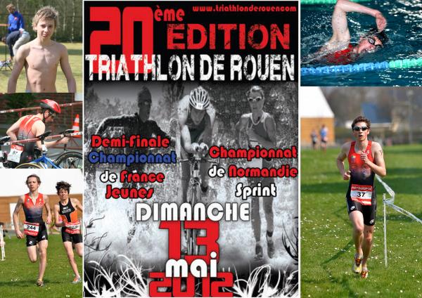 Demi-finales des championnats de France de triathlon à Rouen: A vos marques, prêt...