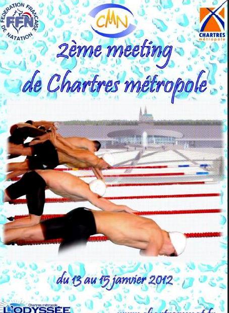 Meeting qualificatif de natation à Chartres: Rude journée pour Joé.