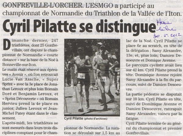 Finale nationale des championnats de France de triathlon: La saga des "frères Alexandre" continue! Acte 2.