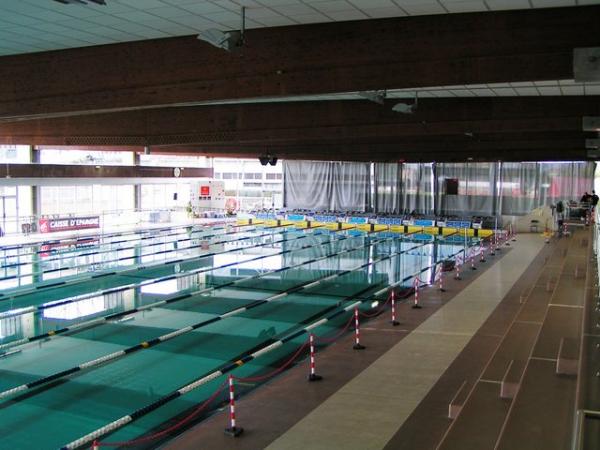 Championnats de France "Benjamin" de natation à Tarbes.
